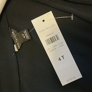 Ann Taylor black wrap dress